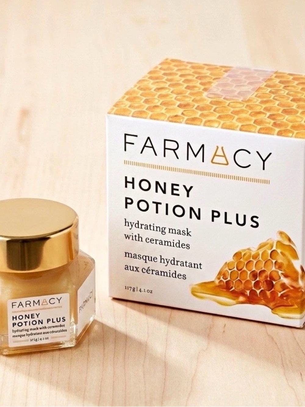 Farmacy Honey Potion Plus Hydrating Face Mask, Honey + Ceramides 4.1 oz MSRP $65